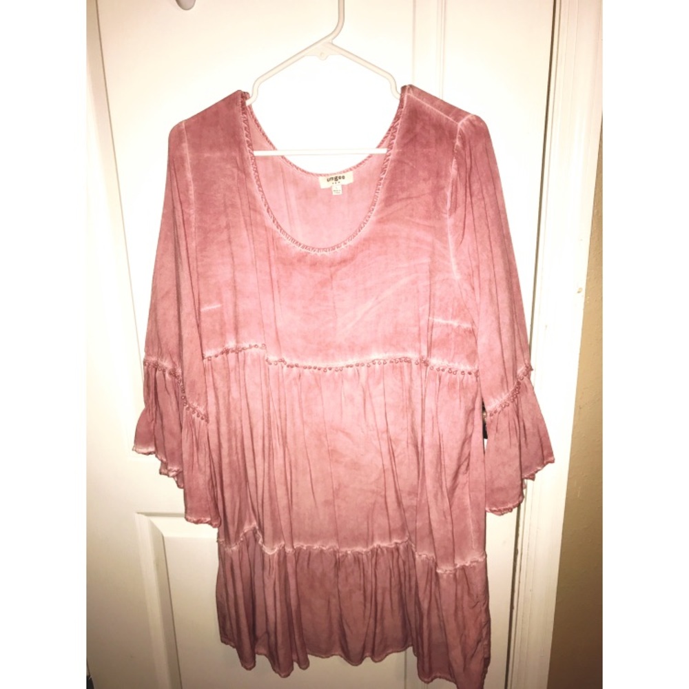 Pink boutique dress